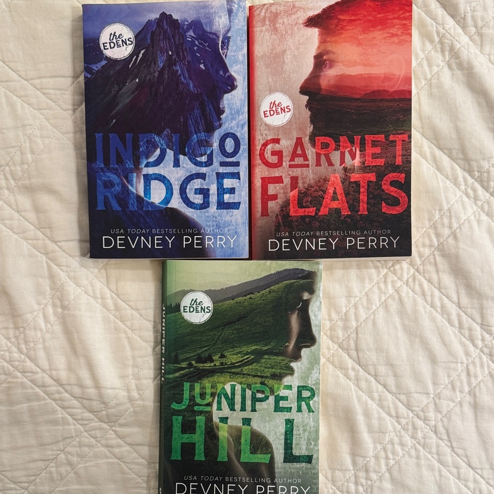 Book Set - Indigo Ridge, Garnet Flats, Juniper Hill